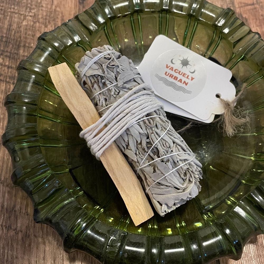 White Sage & Palo Santo Smudge Bundle